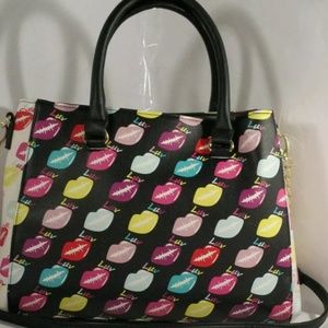 Luv Betsey johnson  Satchel crossbody 3 Compartmen